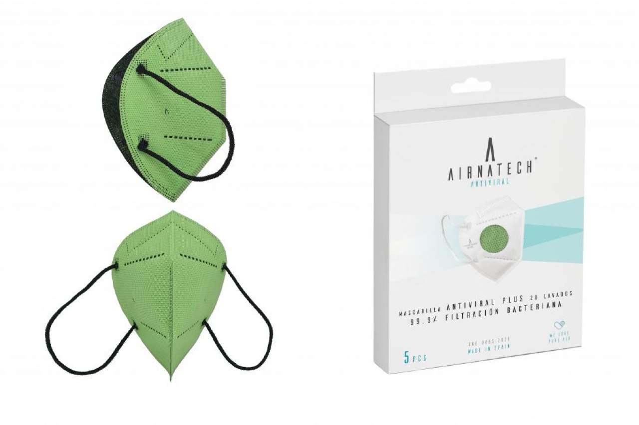 Las mascarillas más recomendadas son las de Airnatech