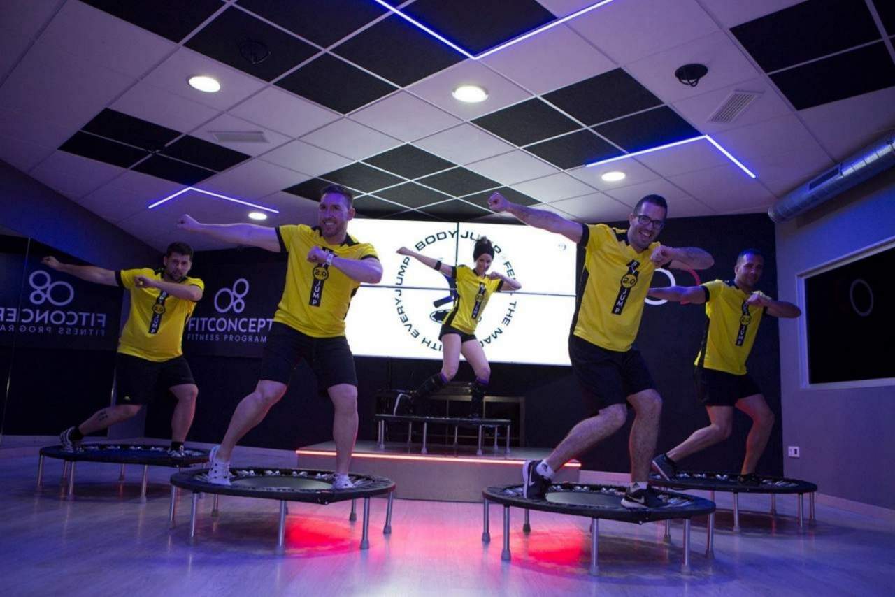 El primer y único entrenamiento creado en España sobre un mini-trampolín: Bodyjump de FitconceptPro
