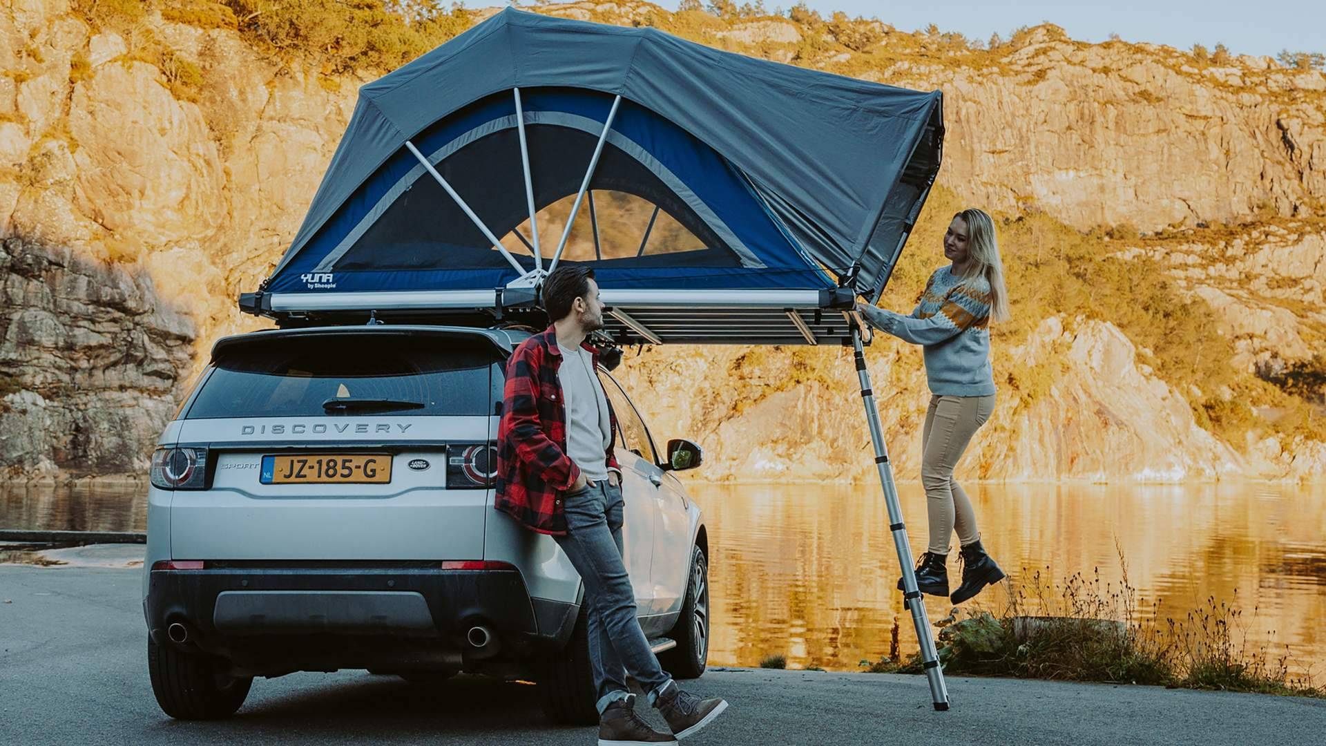 Tiendas de techo coche de la empresa Fox Camper, distribuidora exclusiva en España de las marcas Sheepie y Eezi Awn