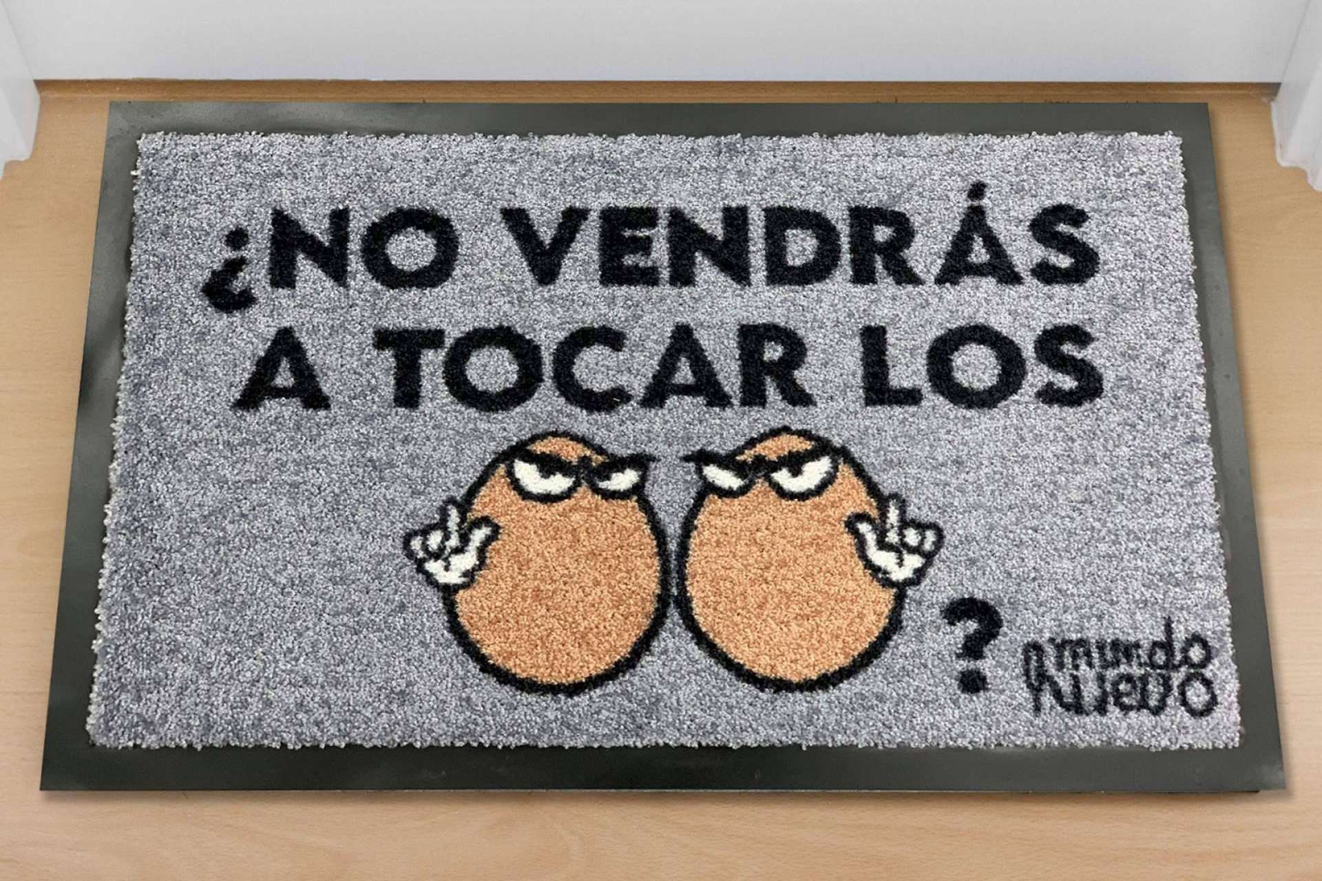 Mundohuevo y su gran variedad de felpudos originales para alegrar la entrada del hogar