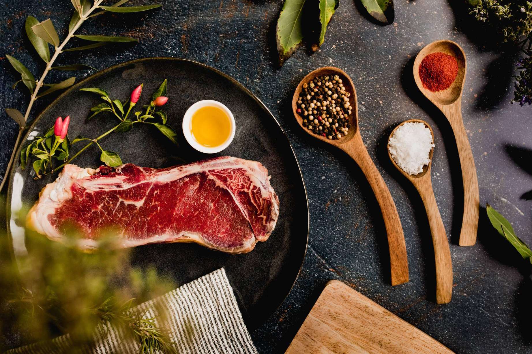Sibbarita dispone de chuletón de vaca o bogavante azul de alta calidad
