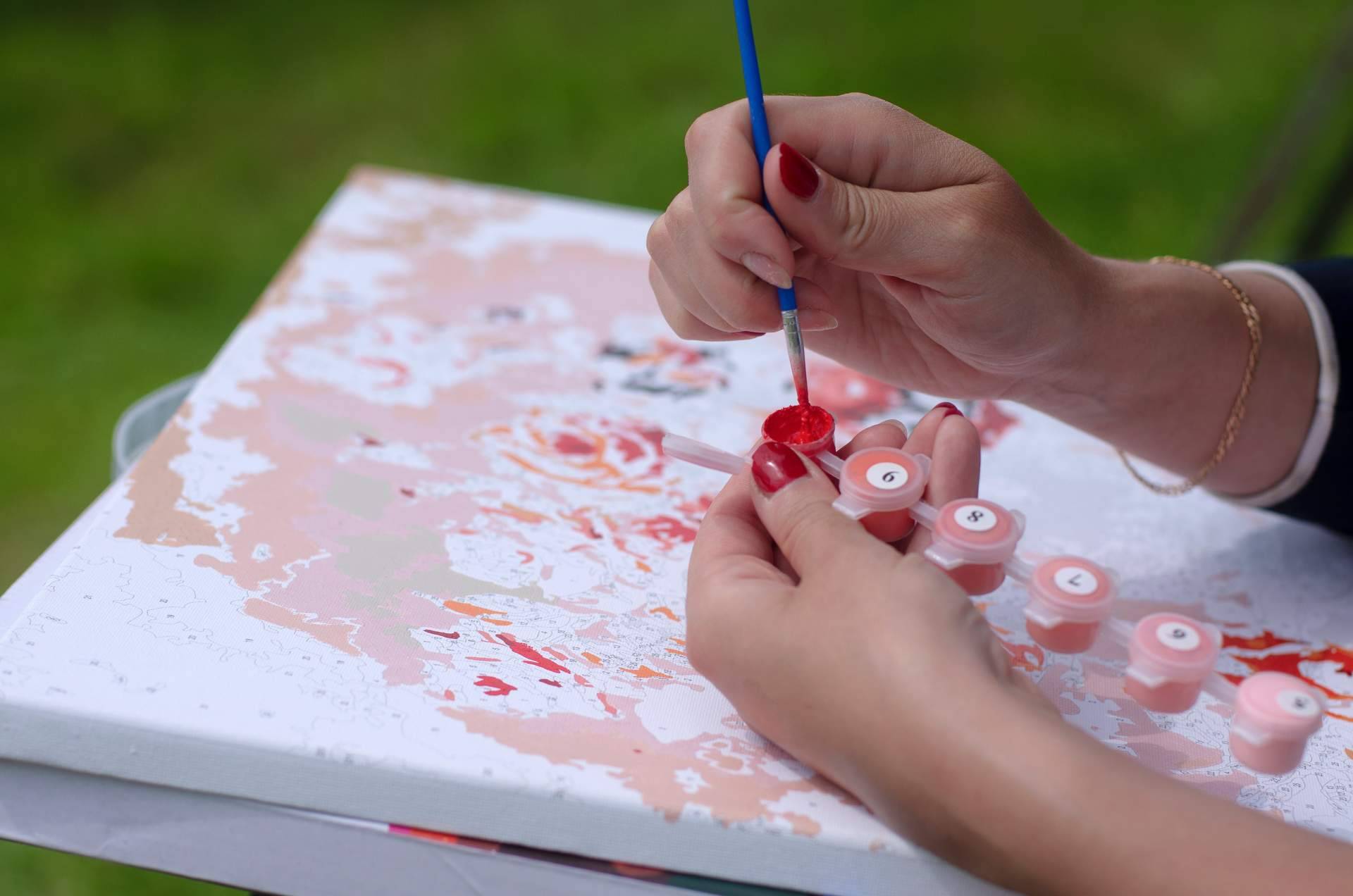 Las posibilidades de la pintura terapéutica: Pintar Números