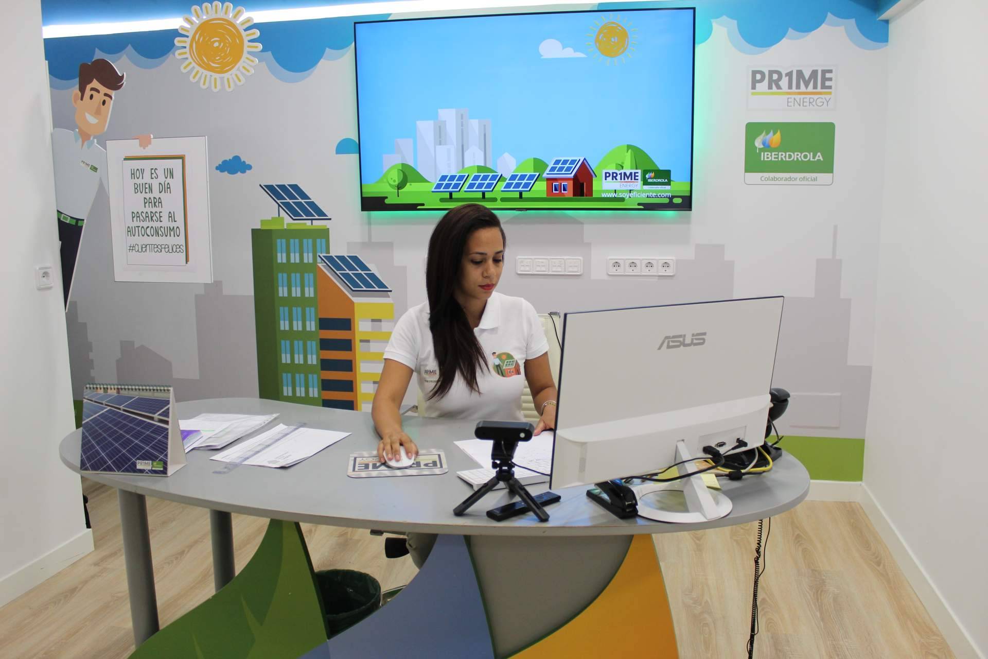 La atención virtual en directo de la compañía Prime Energy: Nos vemos online