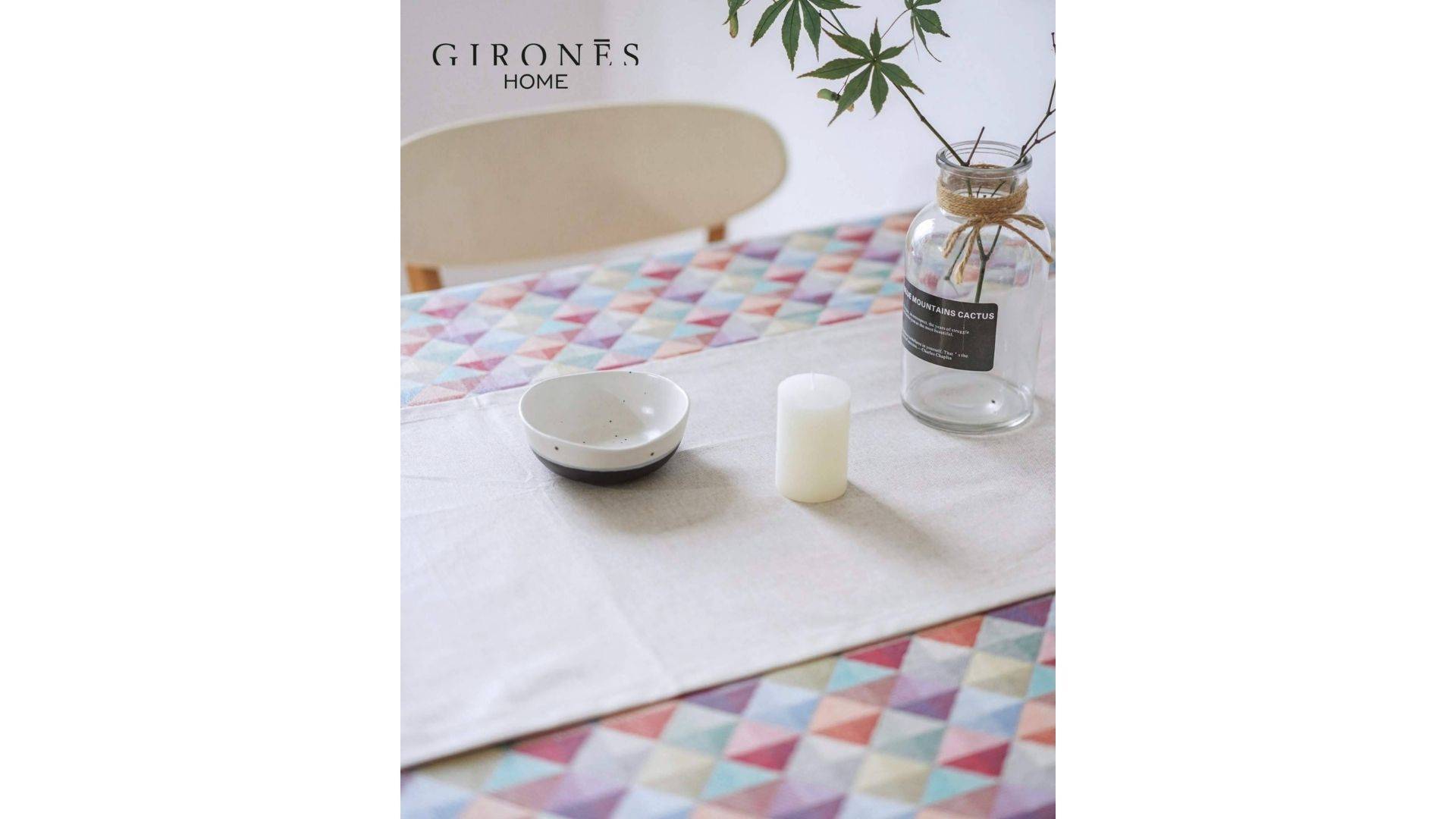 Los caminos de mesa de Gironés Home le darán estilo y color a la decoración de cualquier hogar