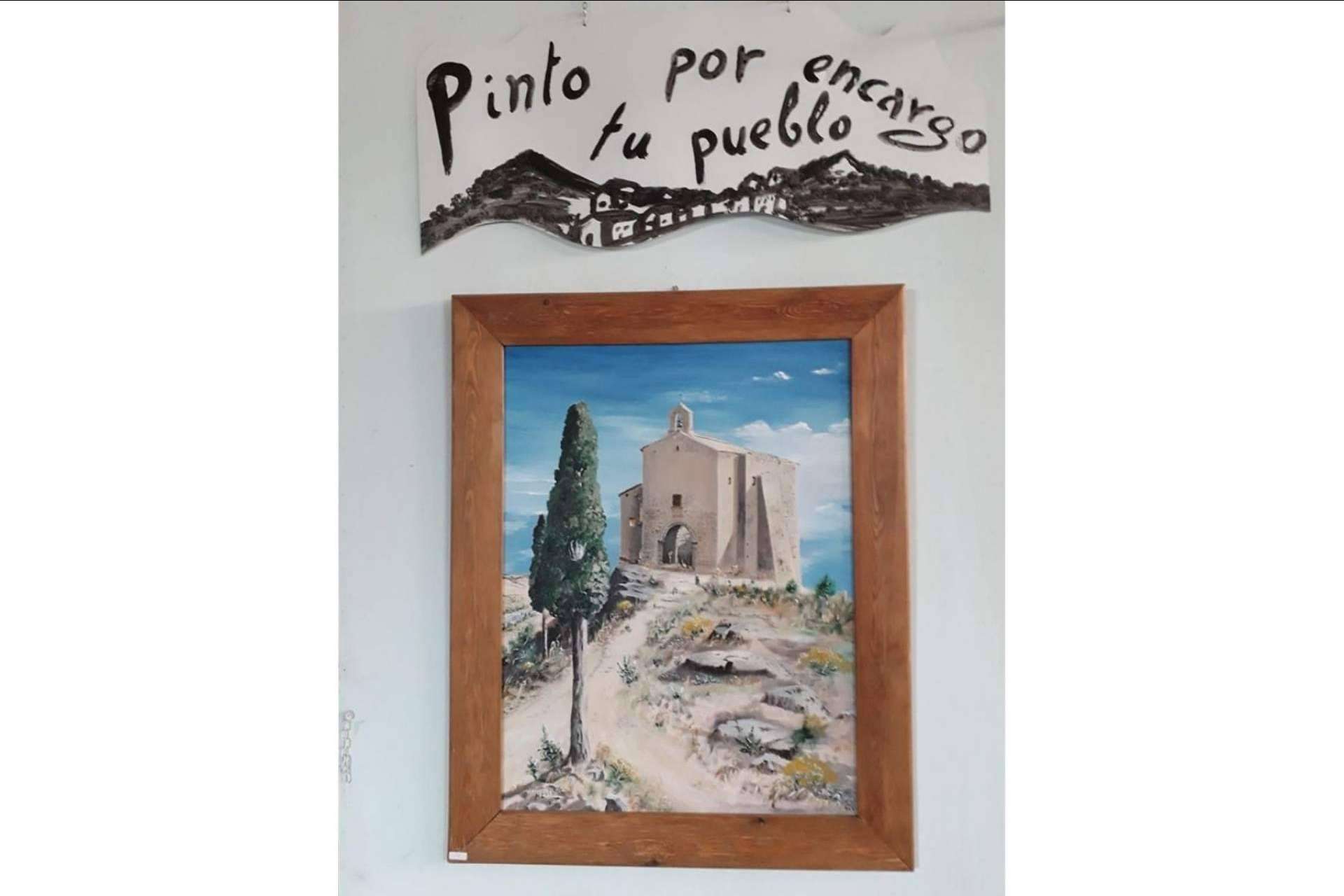 En su página web El Pintor de Internet, el artista Miguel Estaña vende sus obras y ofrece un taller en braille