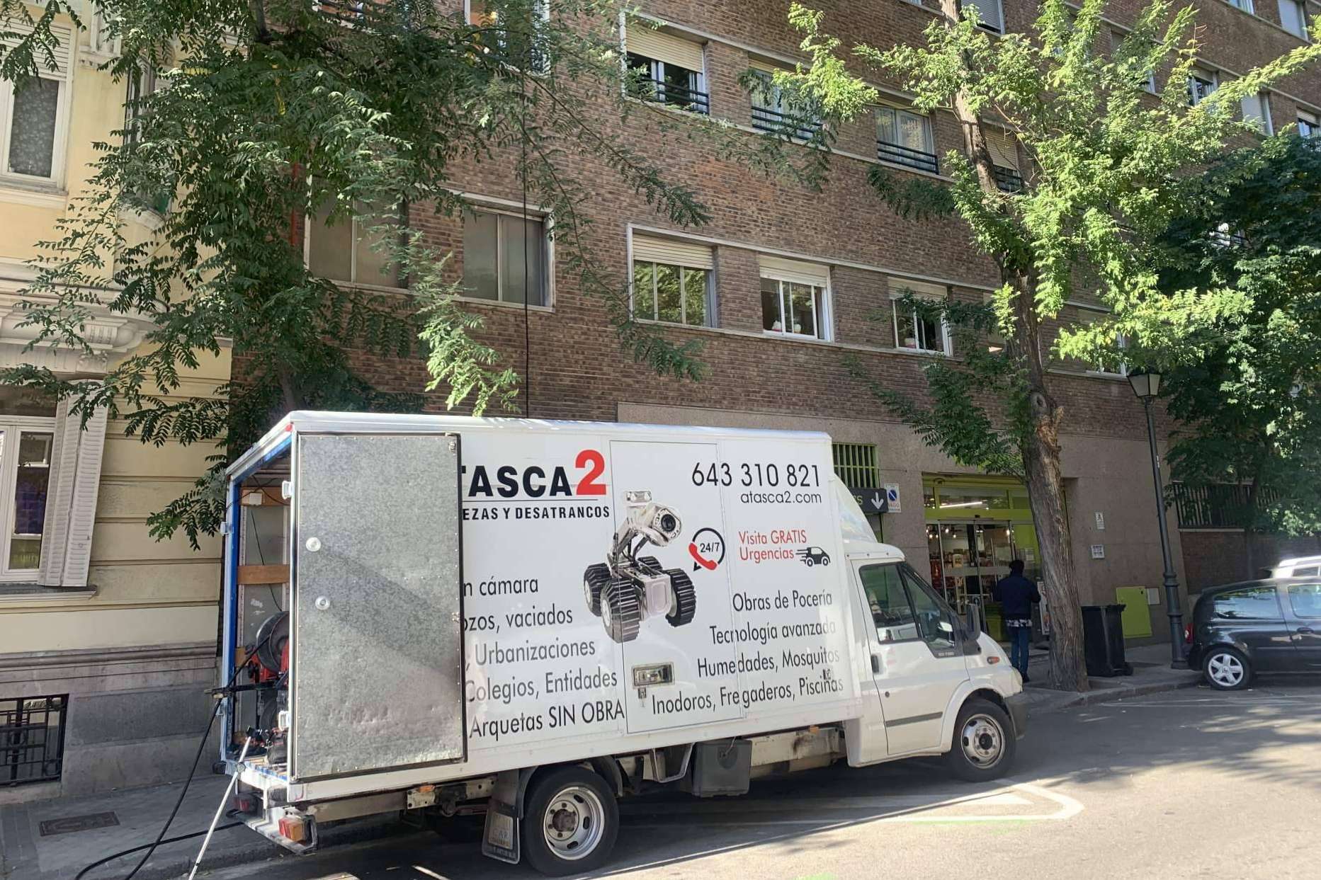 Los servicios de desatascos urgentes en Brunete que ofrece la compañía profesional Atasca2