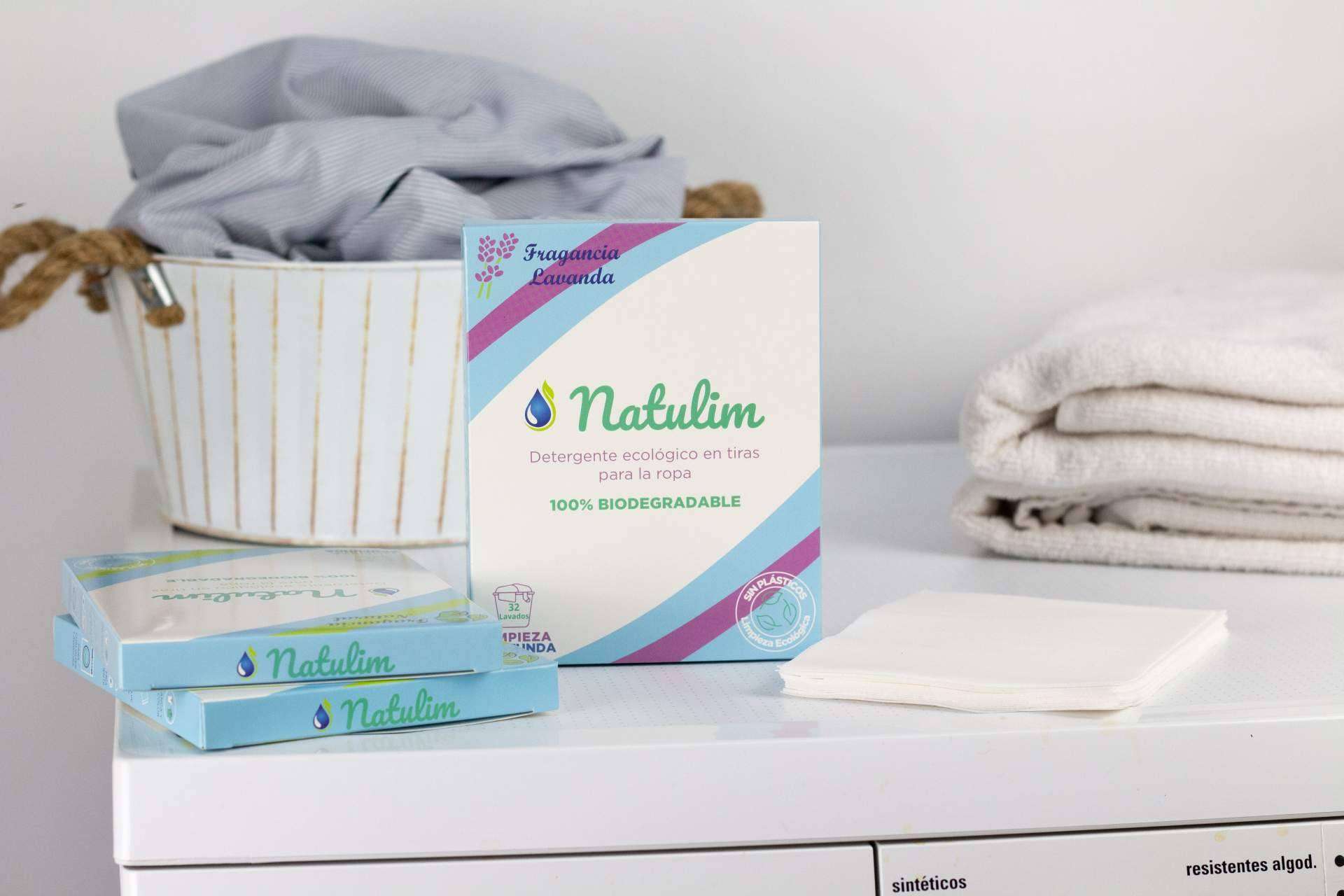 La nueva forma de lavar la ropa con las eco-tiras de detergente Natulim