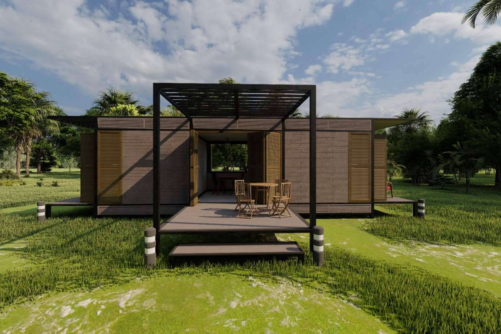La empresa Abadecom ofrece un proyecto de construcción modular ecológica