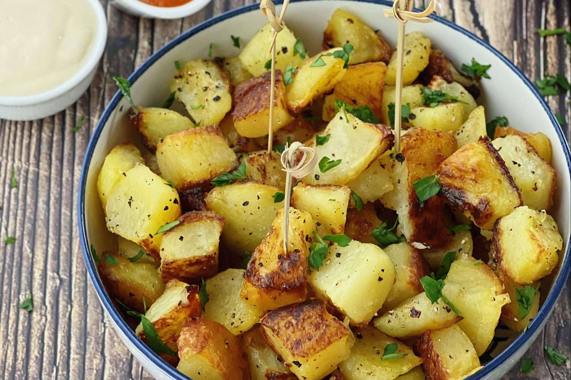 Vanessa Venturas presenta la receta patatas bravas para hacer en casa