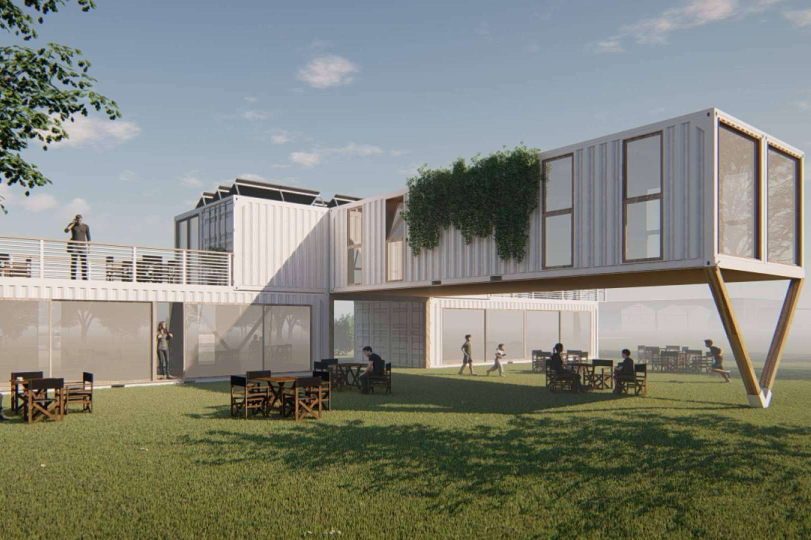 Eficiencia energética de la mano de los contenedores modulares de 2ndChance Containers