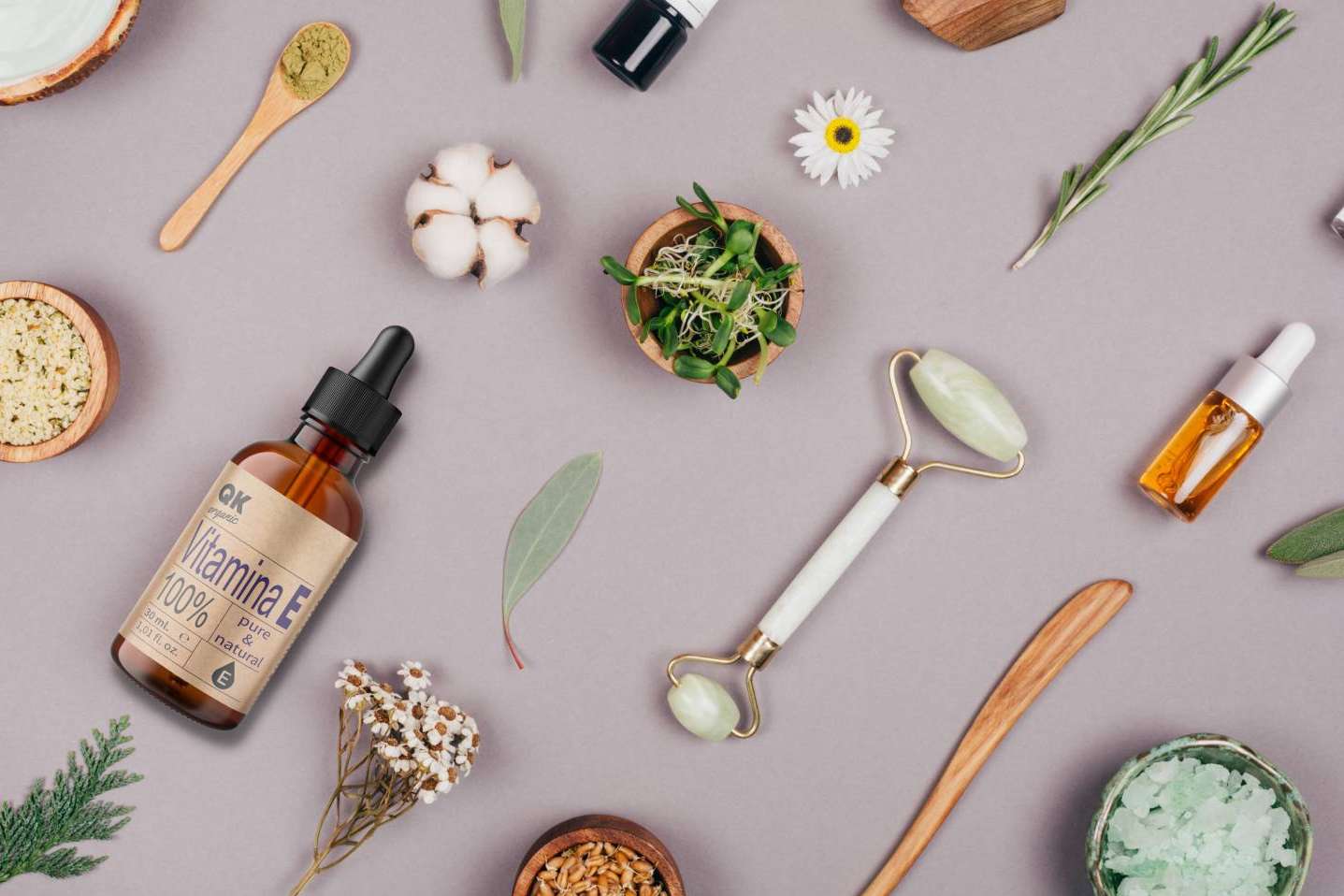 Las ventajas de aplicarse vitamine E pura para la piel, por QKnatur