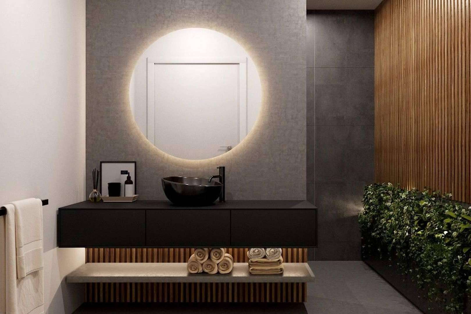 Cocinas con isla y decoración de baños con Decoradora