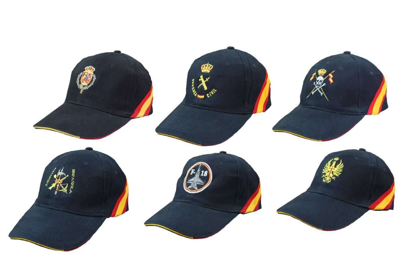 Tienda del Soldado, amplia selección de gorras militares de alta calidad y diseños atractivos para elegir
