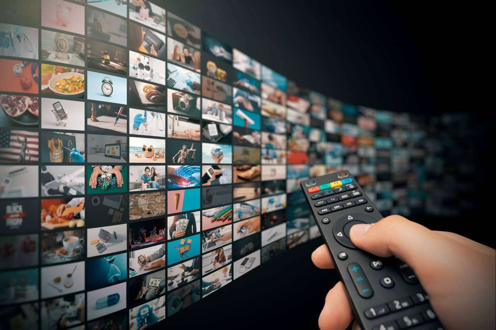 Sintonización de programas de espectáculos, con TLC
