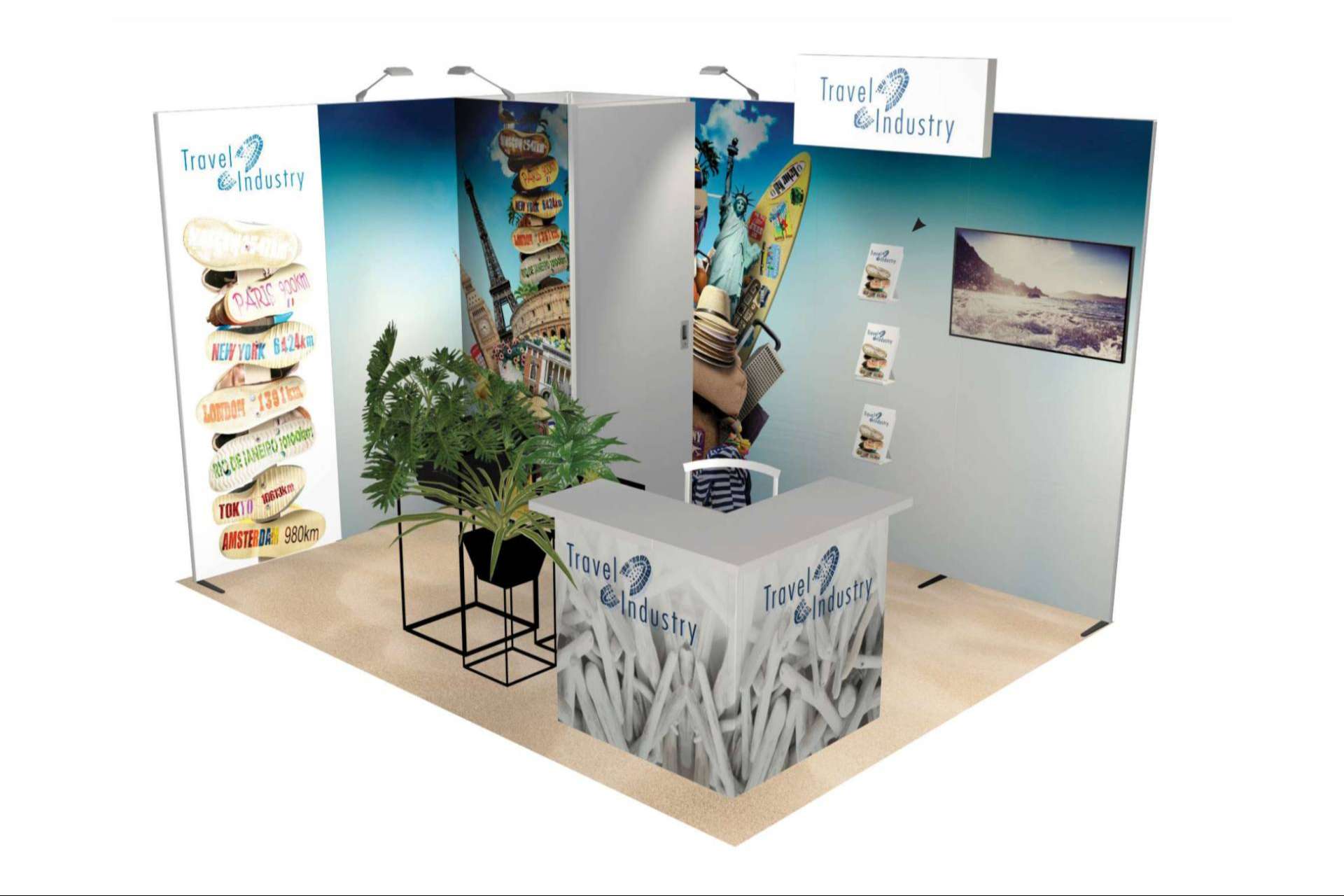 ¿Cuáles son las ventajas de invertir en un stand reutilizable? por Olika Stands