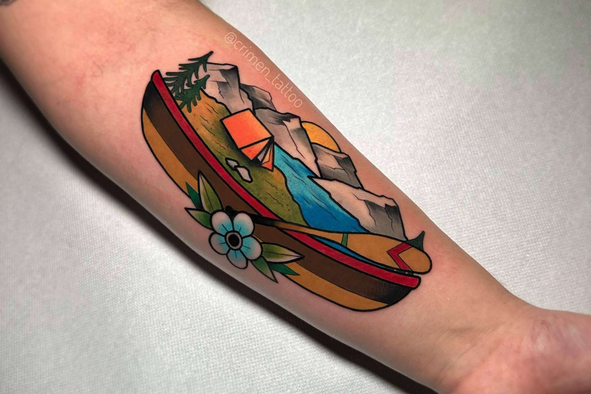Tattoo neotraditional en Barcelona en Trip n'Tattoo