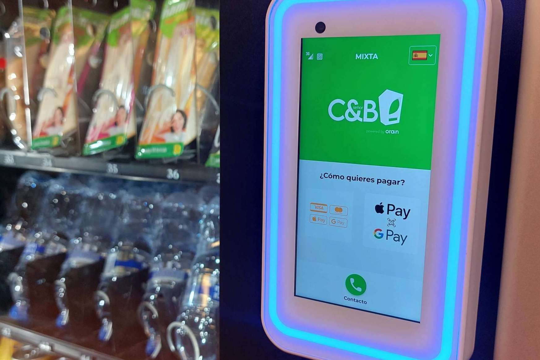 Máquinas expendedoras personalizadas; la clave del vending empresarial en Madrid con C&B Señor