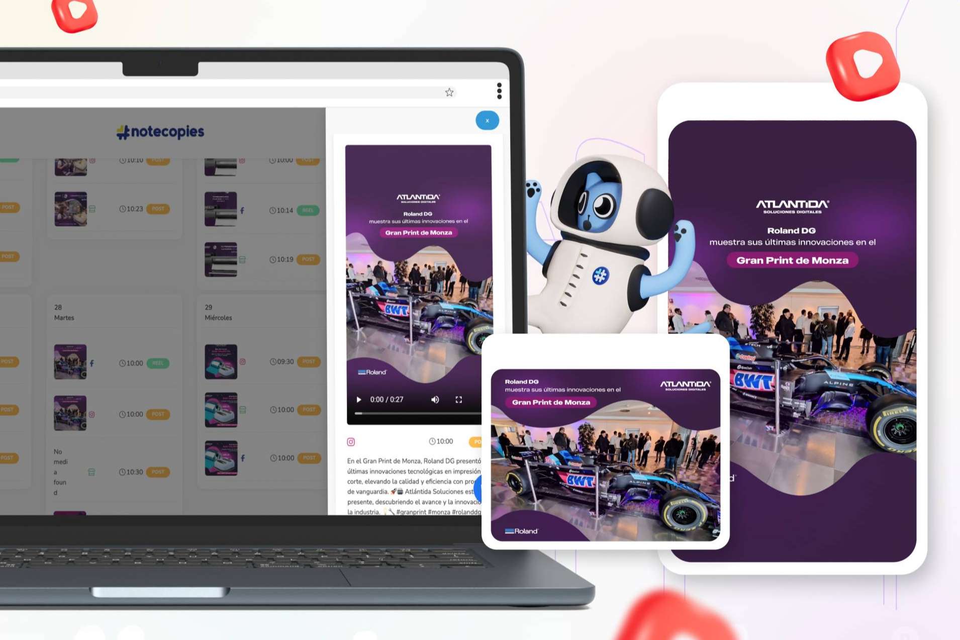Transformar las campañas con la app de Notecopies; Resultados claros y medibles