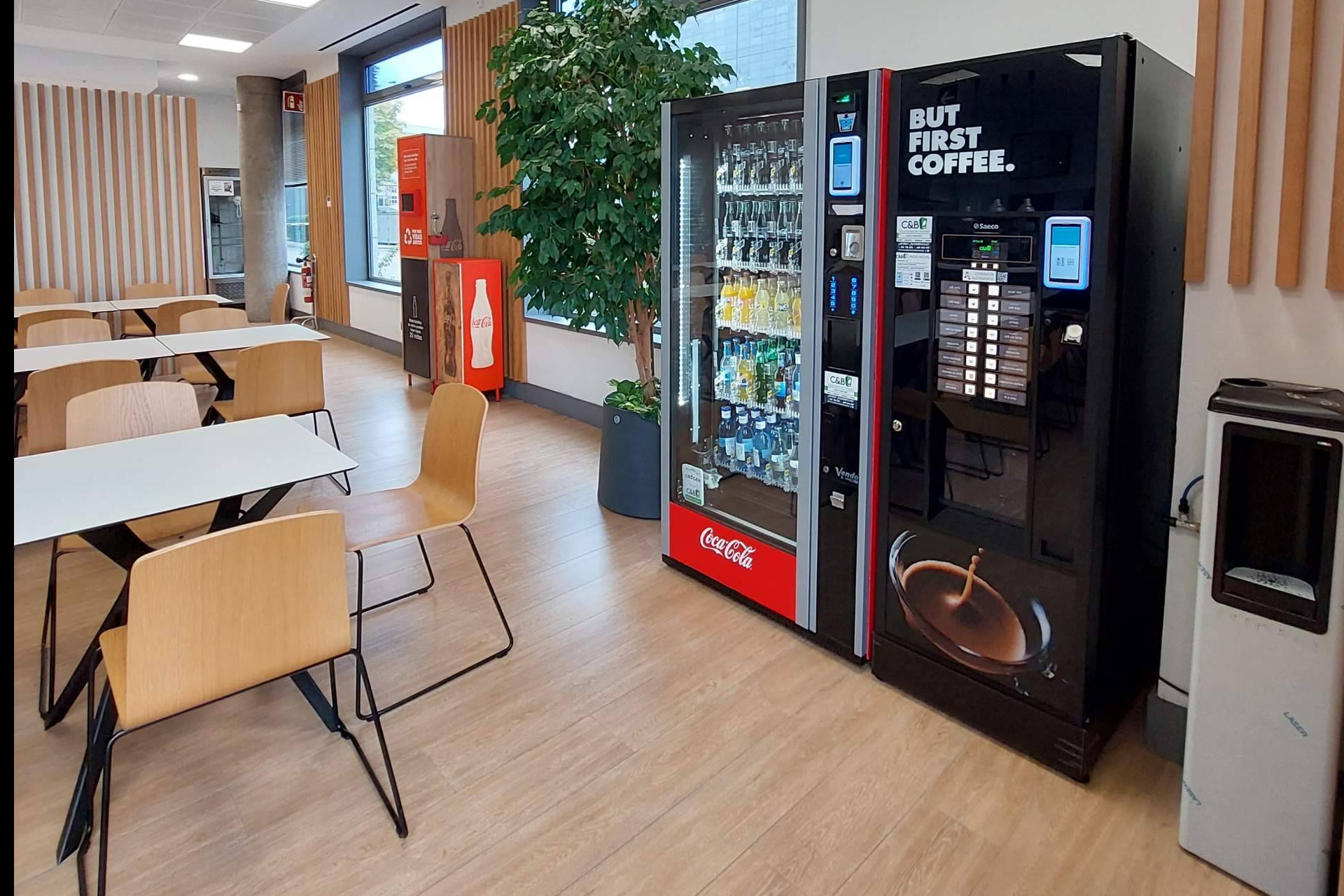 C&B Señor ofrece un servicio de máquinas vending adaptado a cada entorno de trabajo