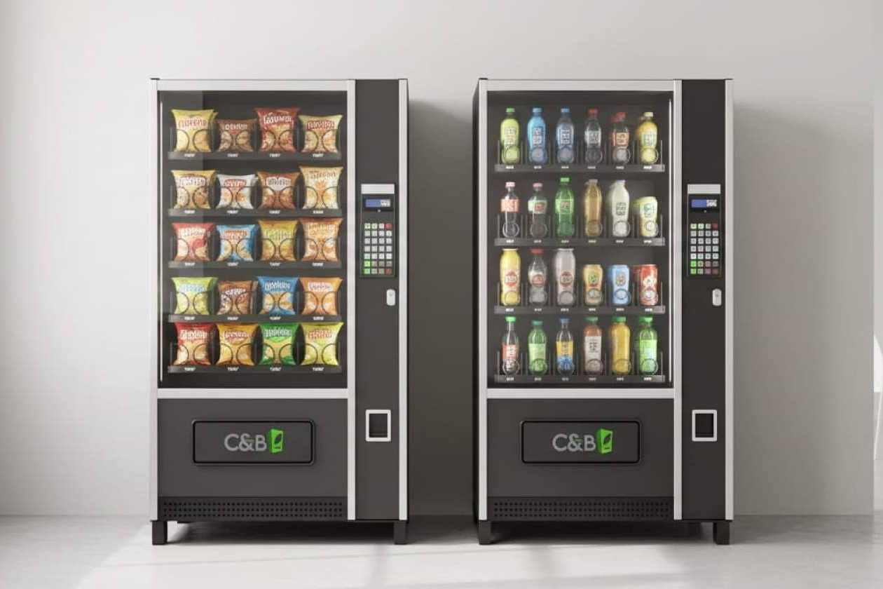 C&B Señor lidera el servicio de máquinas vending en Madrid con soluciones adaptadas a oficinas, hospitales y hoteles