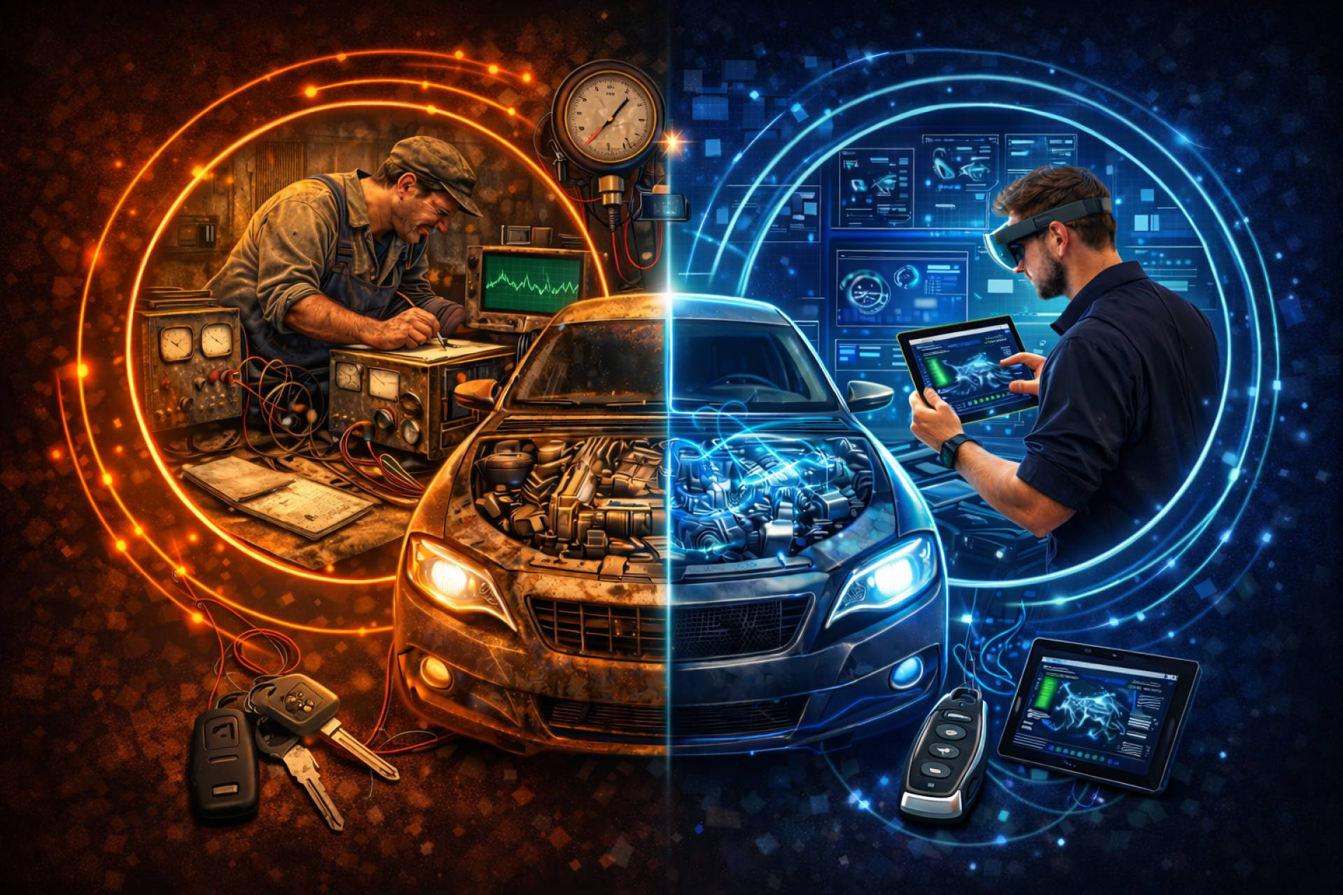 Cada reparación comienza con datos; por qué el taller moderno ya trabaja como un laboratorio
