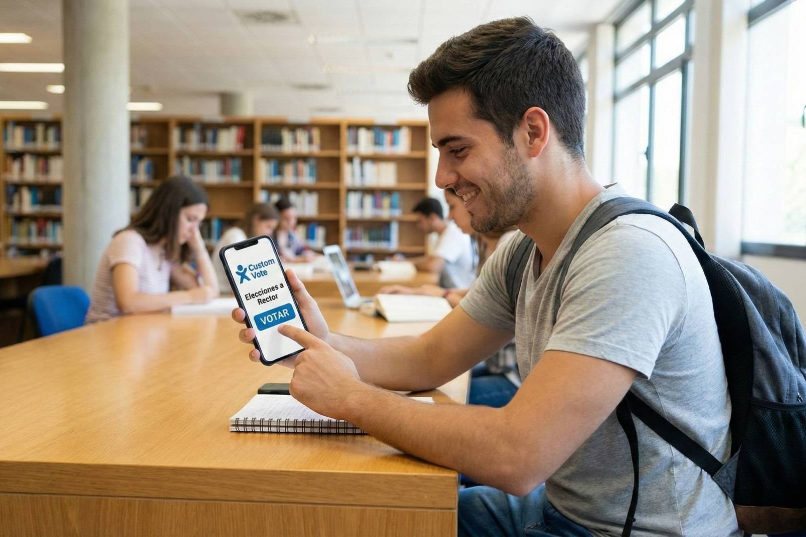 Seguridad y trazabilidad en tiempo real, la nueva propuesta de votación electrónica de Custom Vote