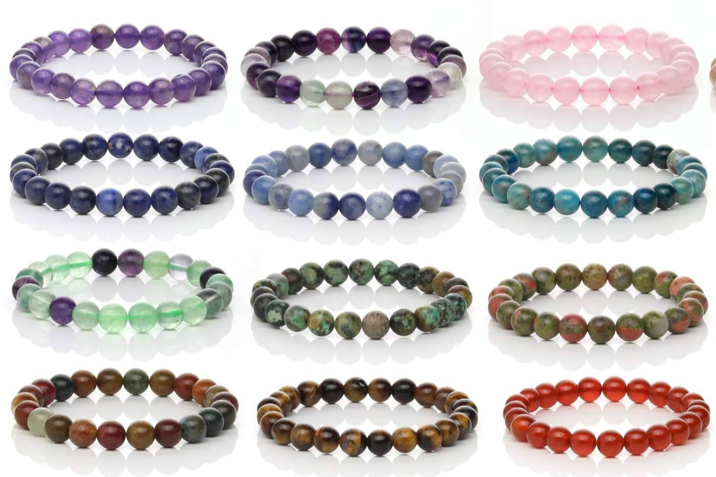 Guía práctica para reconocer pulseras de piedra natural auténtica; visión mayorista especializada