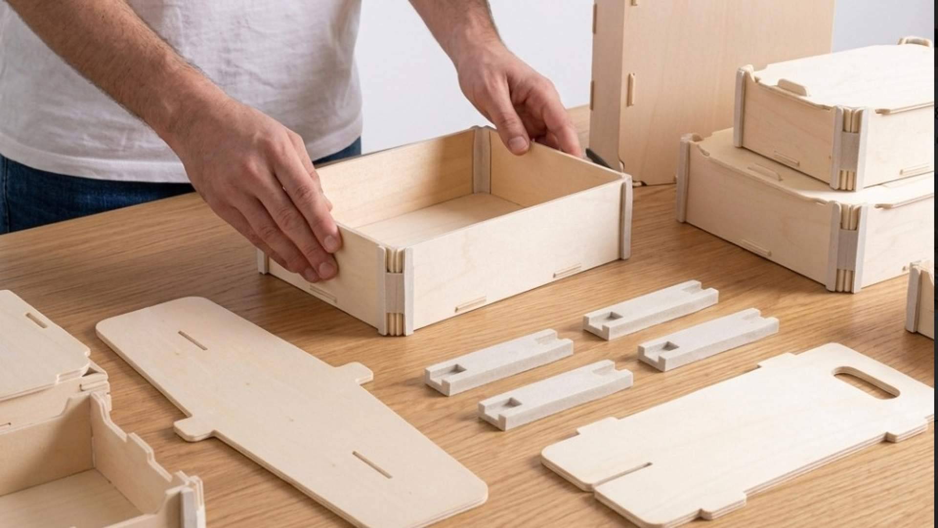 Embalajes desmontables; la clave para ganar hasta un 80 por ciento más de espacio útil